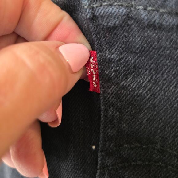 Levi's 511 Mens The Original Skinny Black Denim Jeans 29 / 30‎ Actual 30/30 - Picture 5 of 6